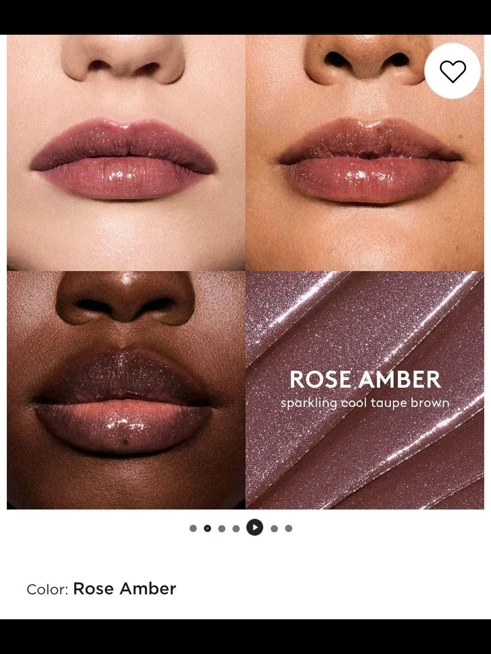Fenty Beauty Gloss Bomb Stix In 12 Rose Amber NIB